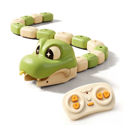 Green snake toy magnetic - snake,